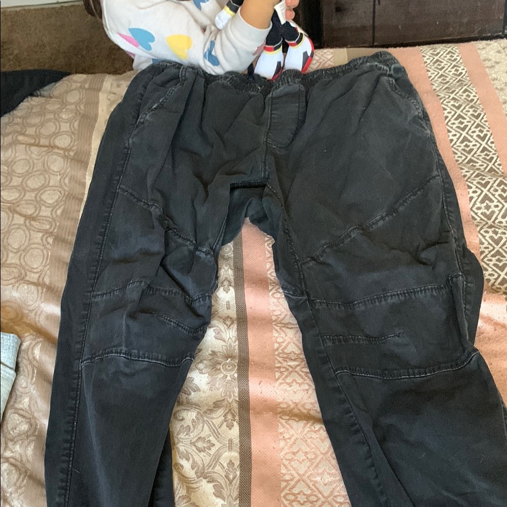 Men's Black Cargo Pants